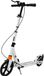 Trottinette pliable - Trottinette 2 roues pour adultes et adolescents - Hauteur réglable - Frein à disque - Roues en polyuréthane - Capacité de charge maximale 100 kg - Blanc
