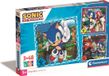 Clementoni Puzzel 3x48 Stukjes Sonic The Hedgehog