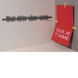 The Line, Wanddecoratie "Je t'aime"