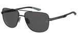 Under Armour UA IMPULSE 2/G Matte Black Blue Lunettes de soleil unisexe