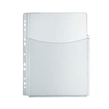 Herlitz showtas met zijvak, A4-formaat, PVC, 0,30 mm, 5 stuks