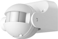 Goobay Bewegingsmelder, kantelbaar, wit, voor opbouwmontage, 180° detectie, 12 m bereik, voor buiten (IP44), geschikt voor LED