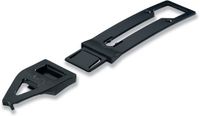 Uvex Helm-onderdeel: brillenclip metit -schuif IES 9772002, 10 stuks, Zwart