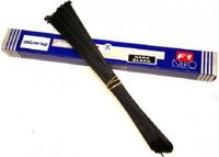 Alpina Spaken 266-14 raggi ø2.00mm fg 2,3 - zwart rvs (144 stuks)