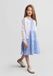Minoti Vest Meisjes Wit Ajour Golfpatroon - Viscose