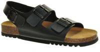 Scholl Herensandalen Zwart Henri maat 41