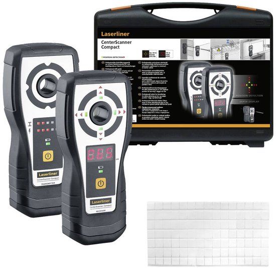 Laserliner 075.400A Elektronica, Sanitair Professionele boorgeleider voor het veilig bepalen van de in- en uittredingsp