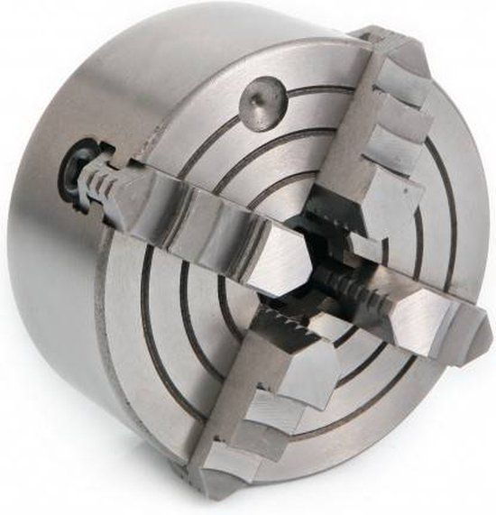 HBM 125 mm onafhankelijke 4 klauwplaat - HBM 250 Norton PROFI
