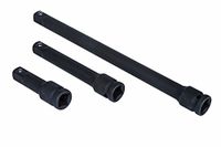 Blue Spot Tools 02071 Impact Extension Bar, Zwart, 1/2-Inch, Set van 3 stuks