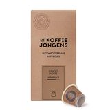 De koffiejongens Lungo Forte koffiecups (10 stuks)