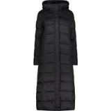 CMP Shiny lange gewatteerde parka met capuchon voor dames