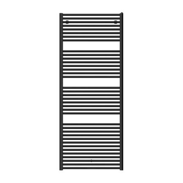 Nemo Spring Toronto handdoekradiator - 185x75cm - 1262 watt - mat zwart ECE075BK1VM06NNN01