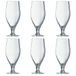 Arcoroc ARC 07132 Cervoise biertulp, bierglas, 380 ml, glas, transparant, 6 stuks