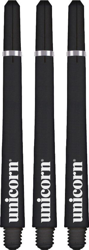 Unicorn Gripper 4 Long Black - Dartpijl - Zwart - Hout - 2019