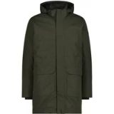 CMP Gevoerde parka met ritssluiting en capuchon