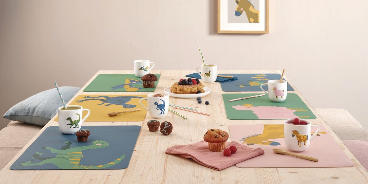ASA Selection Mok Kids Eend Emil - 250 ml - Wit - Porselein