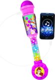Lexibook Disney Princess Trendy Verlichtingsmicrofoon met luidspreker (aux-in), melodieën en geluidseffecten
