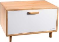 Klausberg 7400 Broodtrommel - Wit - Bamboe