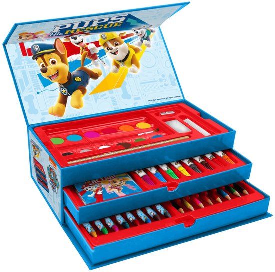 PAW Patrol Creatieve Set - Kleurdoos + Puzzel