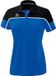 Erima Change Polo Dames - Wit / Zwart / New Royal | Maat: 38