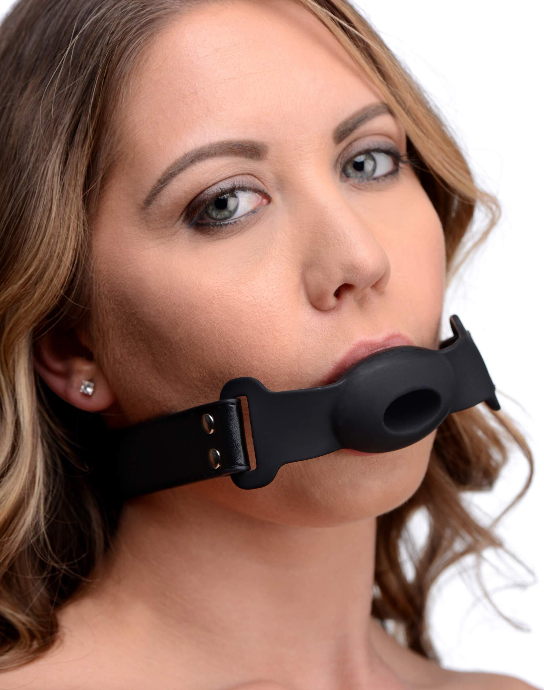 Strict Hollow Silicone Gag