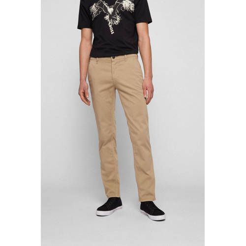 BOSS slim fit chino Schino light/pastel brown