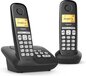 Gigaset AL220A Duo v2 - Zwart - DECT telefoon met antwoordapparaat - Duo