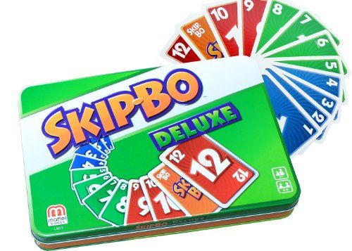Mattel Spiele Mattel Games Skip-Bo Deluxe - kaartspel - vanaf 7 jaar
