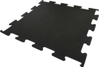 NRG Wellness NRG fitness BV Fitness Vloer Interlock 8 mm full black 100x100x0,8cm