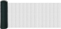 vidaXL Hexagon Hek 0,6 x 10 m PVC Groen