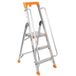 Manutan Expert Échelle professionnelle en aluminium avec rampe