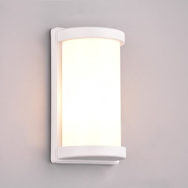 Trio Puelo - Wandlamp voor buiten - E27 - Wit - IP44