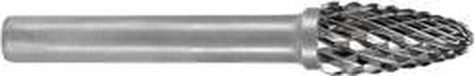 Ruko 116031 Hardmetalen freespennen HM vorm F ronde boog (RBF) 8,0 mm