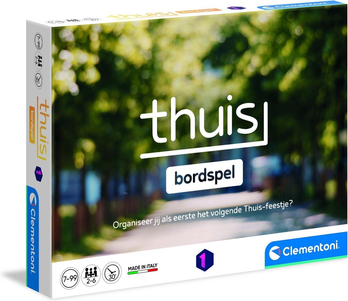 Clementoni - Thuis, Nieuwe Editie - Bordspel