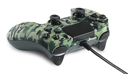 Spartan Gear - Hoplite Wired Controller (compatible with PC and playstation 4) (colour: Green Camo)