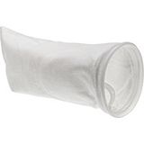 Vhbw - Chaussette Filtrante Pour Skimmer De Piscine – Polyéthylène 100 Micromètres – Longueur 45 Cm – Réutilisable, Blanc