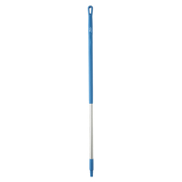 Vikan ergonomische aluminium steel (130 cm, blauw)