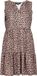 R.E.D. by EMP R.E.D. Rock-Engineered Design multicolor jurk met luipaardprint - Dames - S
