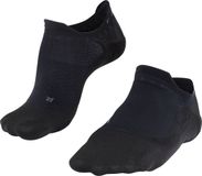 FALKE GO5 Invisible anti-blaar katoen functioneel materiaal golfsokken dames zwart - maat 37-38