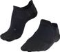 FALKE GO5 Invisible anti-blaar katoen functioneel materiaal golfsokken dames zwart - maat 37-38