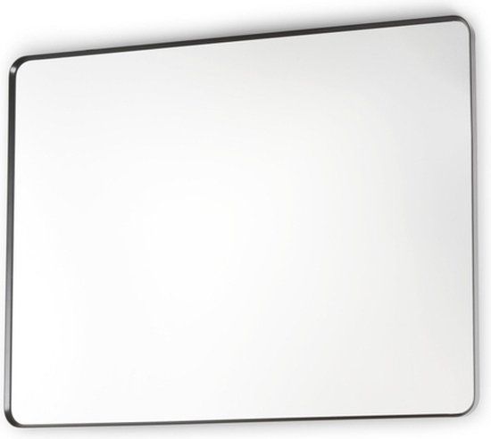 Royal Plaza Sub 148 - Spiegel - 80x60 cm - Rechthoekig - Zwart Mat