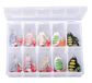 Savage Gear Rotex Spinner Kit - Premium Spinner voor vissers gericht op forel, zalm, snoek & meer, aangepaste Japanse dreggen, onmiddellijke rotatie, zoetwater & zoutwater vissen Assorti Gevarieerd