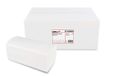 Semy papieren handdoek, 2-laags, ZZ/V-vouw, 25x21 cm, wit, 1 stuks (1 x 4000 stuks)