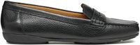 Geox Damesschoenen Annytah Platte sandalen Zwart Leer Maat 38