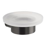 Gedy Pirenei Gun Metal zeepbakje