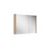 Saniclass Prime spiegelkast – 80x63 cm – Warm eiken