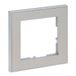 LEGRAND SEANO+ 1-voudig frame geborsteld staal