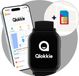 Qlokkie Kiddo Mini - Montre GPS Enfant - Montre Connectée Enfants - Noir