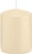Trend Candles Cilinderkaars/stompkaars - cremewit - 6 x 8 cm - 29 branduren
