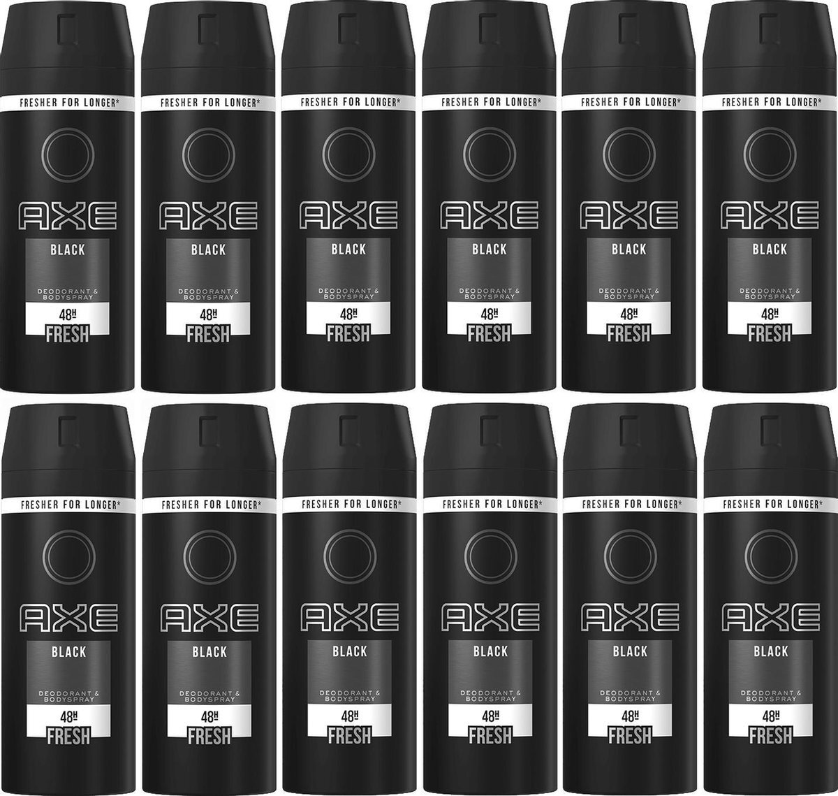 AXE Deodorant / Bodyspray Black - JUMBOPAK - 12 x 150 ml